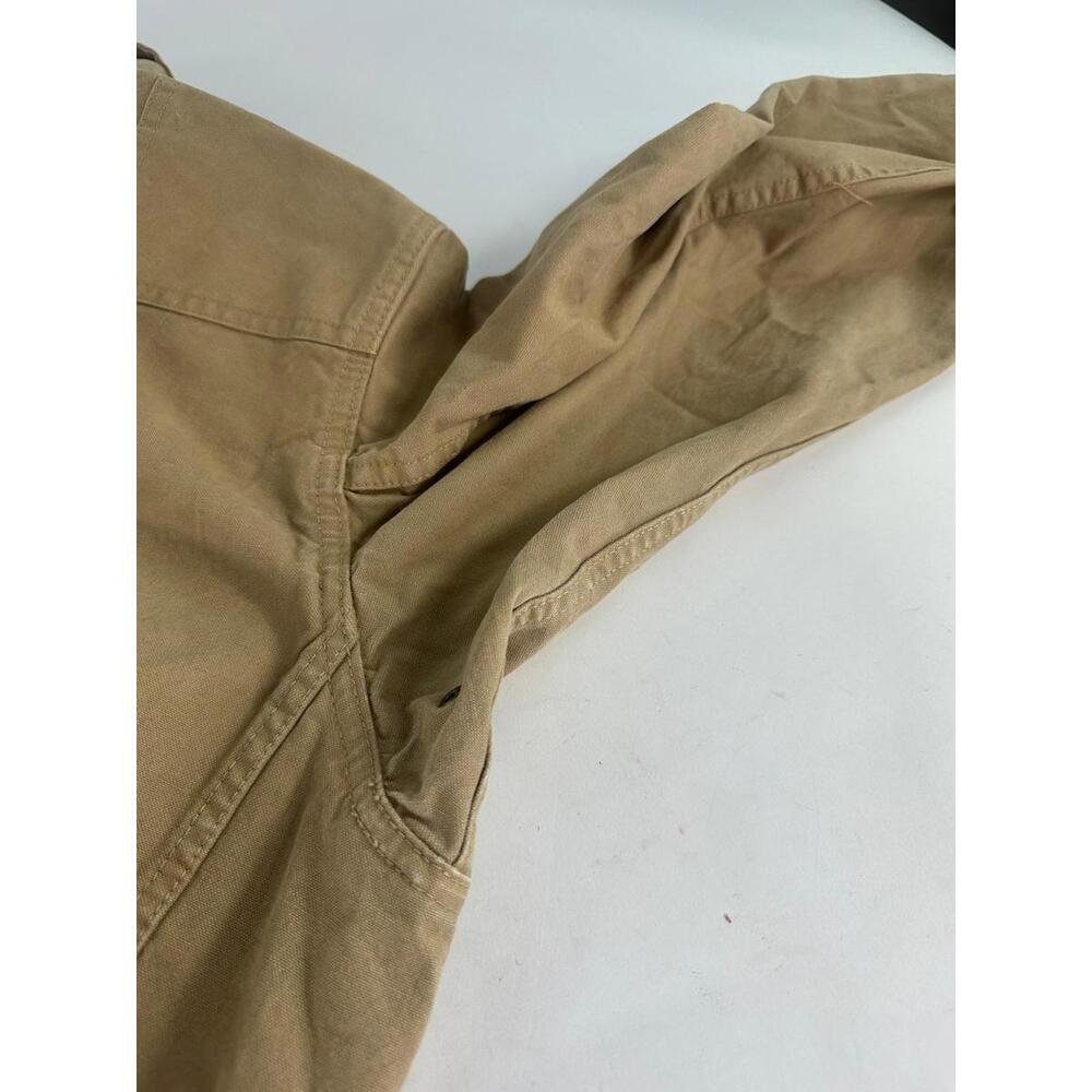Vintage 90s Polo Ralph Lauren Military Safari Jacket Size M Beige WW2 Pockets - Picture 6 of 15